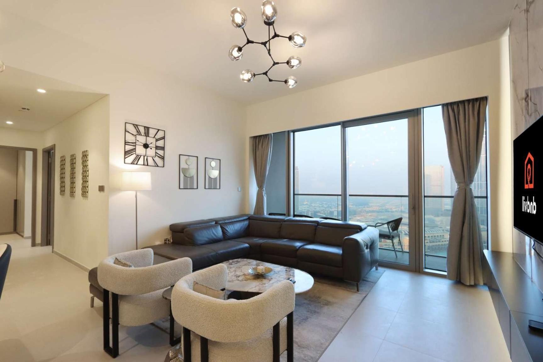 Livbnb Exquisite 2b View Of Burj & Fountain Appartamento *